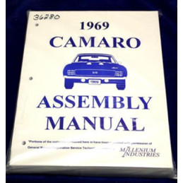 Factory Assembly Manuals Camaro 1969