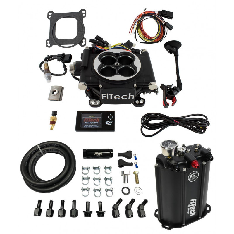 Kit système d'injection de carburant FiTech 600hp Black Universel et Fuel Force