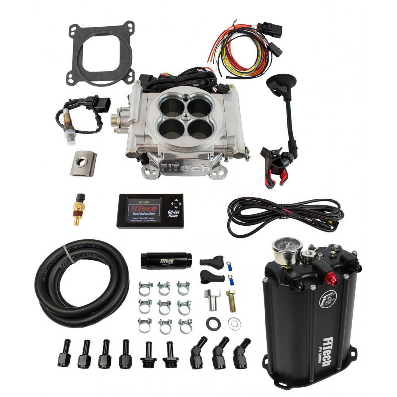 Kit système d'injection de carburant FiTech 600hp Silver Universel et Fuel Force